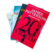 Set of five women's Murder Club series books by James Patterson, published by Penguin Ltd, featuring suspenseful crime stories.