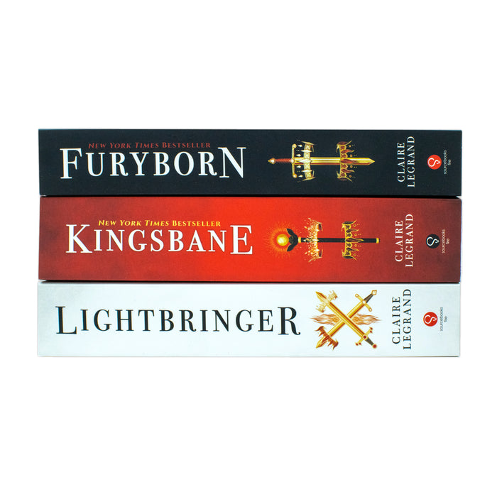 The Empirium Trilogy 3 Books Collection Set by Claire Legrand (Furyborn, Kingsbane and Lightbringer) - The Book Bundle