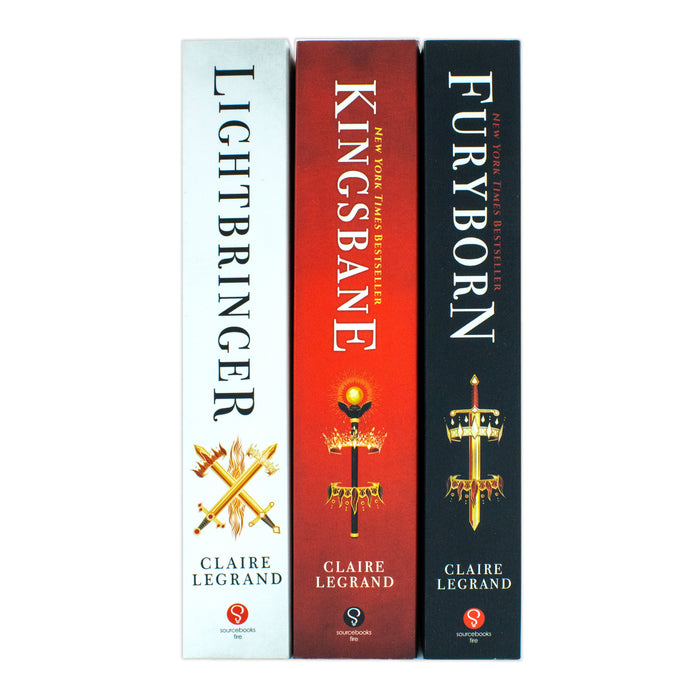The Empirium Trilogy 3 Books Collection Set by Claire Legrand (Furyborn, Kingsbane and Lightbringer) - The Book Bundle