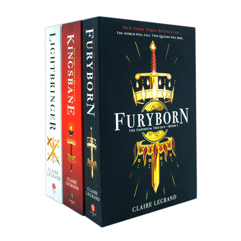 The Empirium Trilogy 3 Books Collection Set by Claire Legrand (Furyborn, Kingsbane and Lightbringer) - The Book Bundle