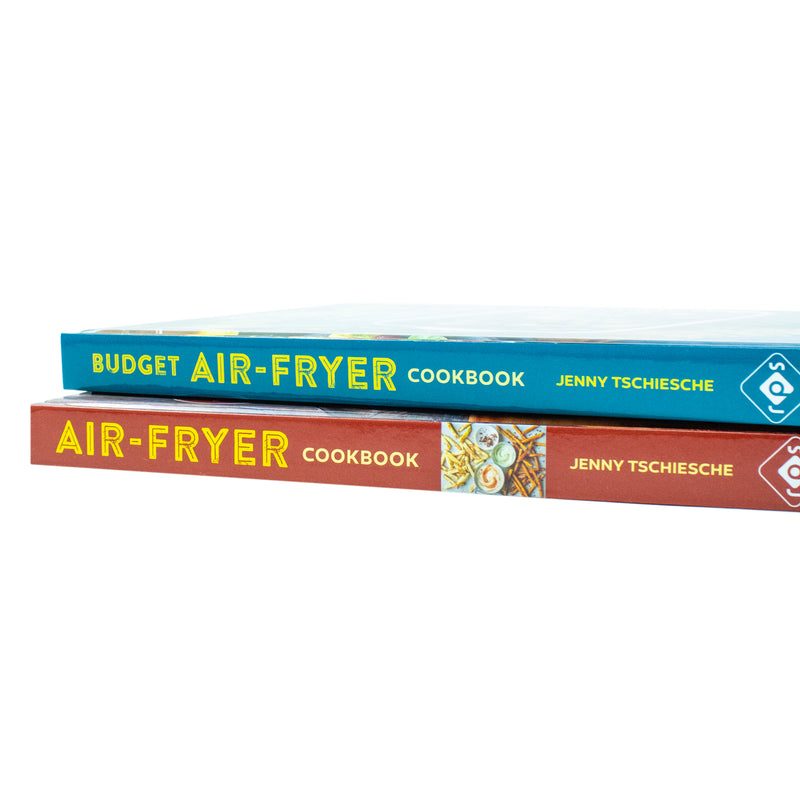 Jenny Tschiesche 2 Books Collection Set (Air-Fryer Cookbook and Budget Air-Fryer Cookbook) - The Book Bundle