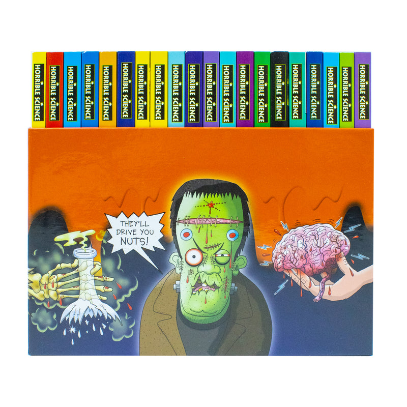 Horrible Science Bulging Box of Books 20 Books Box Set by Nick Arnold (Disgusting Digestion) - The Book Bundle