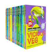 Horrible Science Bulging Box of Books 20 Books Box Set by Nick Arnold (Disgusting Digestion) - The Book Bundle