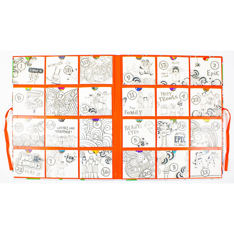 Tom Gates Advent Calendar: 24 mini-books perfect for the Christmas countdown! by Liz Pichon Hardcover - The Book Bundle