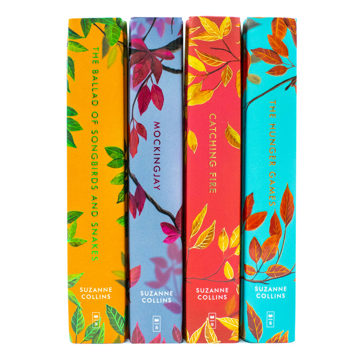The Deluxe Hunger Games Collection (a stunningly designed - with patterned edge! - 4 book set of the global bestselling series) (The Hunger Games) - The Book Bundle
