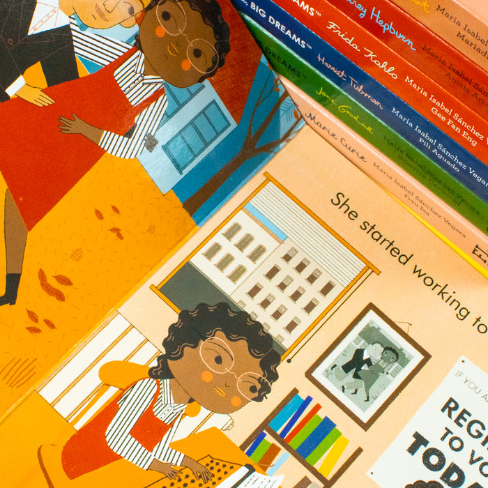 My First Library Little People, Big Dreams Series 8 Books Collection Set - The Book Bundle