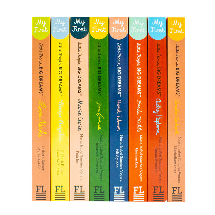 My First Library Little People, Big Dreams Series 8 Books Collection Set - The Book Bundle