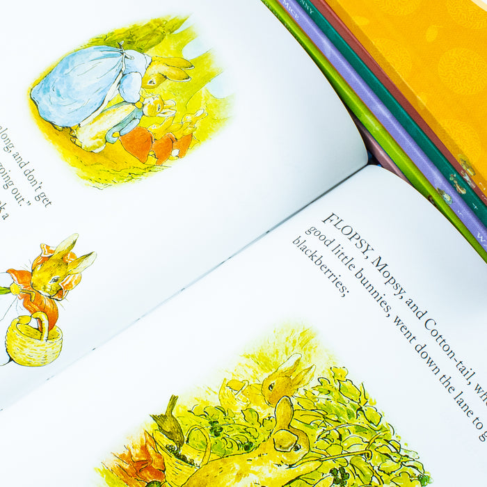 The Peter Rabbit Library 10 Books Collection Box Set (Tale of Jemima Puddle Duck) - The Book Bundle