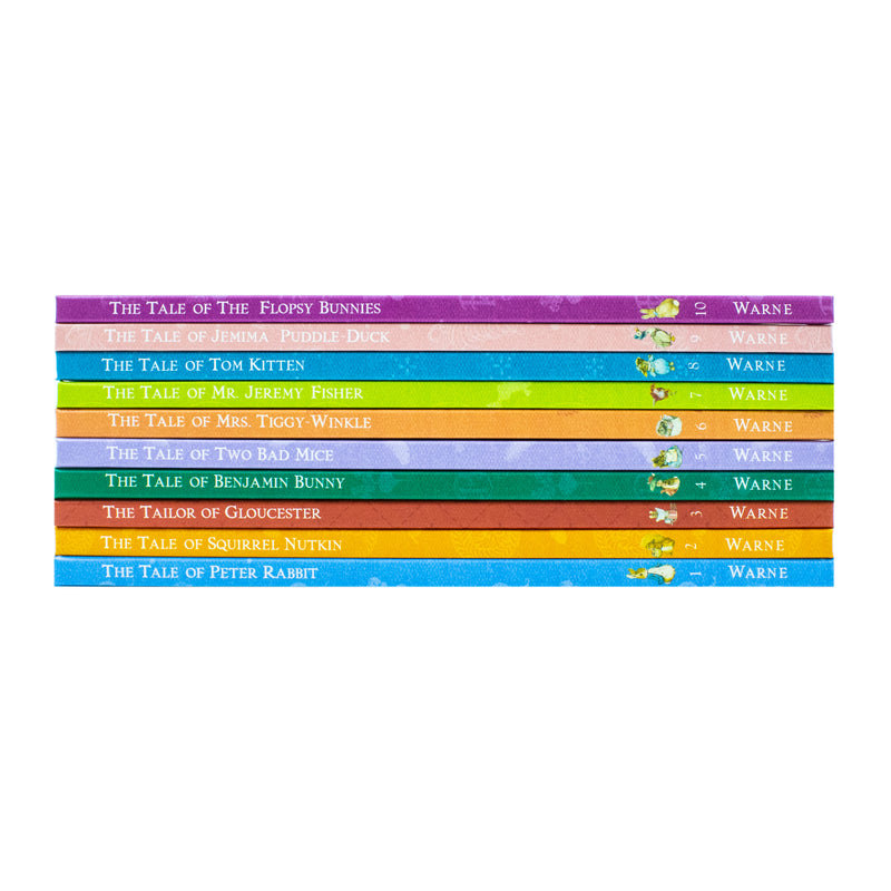 The Peter Rabbit Library 10 Books Collection Box Set (Tale of Jemima Puddle Duck) - The Book Bundle