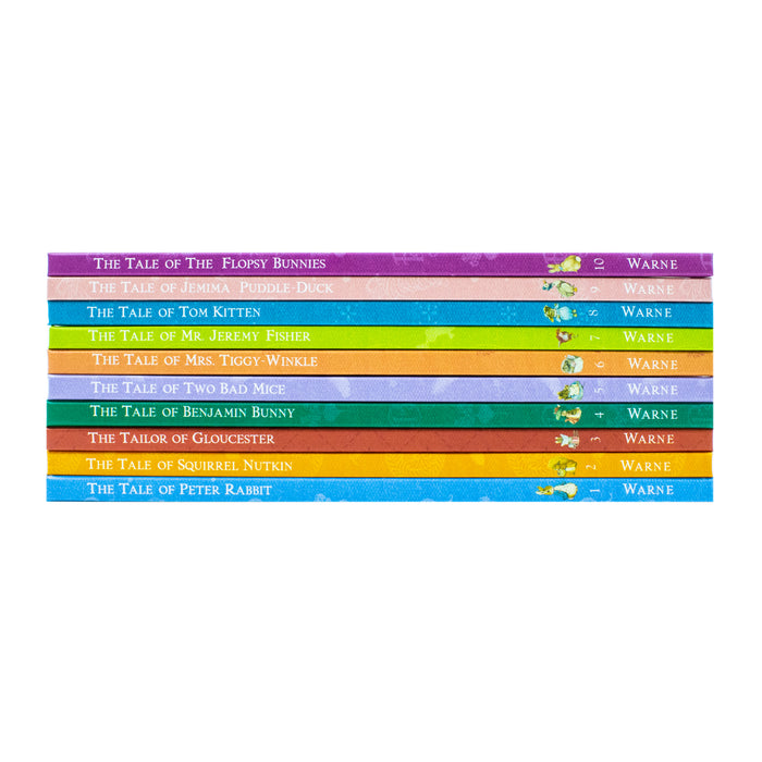 The Peter Rabbit Library 10 Books Collection Box Set (Tale of Jemima Puddle Duck) - The Book Bundle