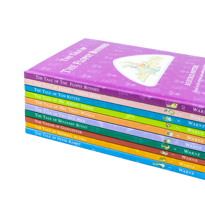 The Peter Rabbit Library 10 Books Collection Box Set (Tale of Jemima Puddle Duck) - The Book Bundle