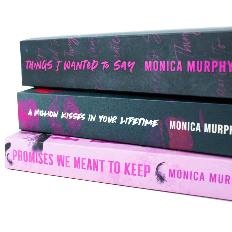 Lancaster Prep Series 3 Books Collection Set (Things I Wanted To Say, A Million Kisses In Your Lifetime & Promises We Meant To Keep) - The Book Bundle