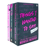 Lancaster Prep Series 3 Books Collection Set (Things I Wanted To Say, A Million Kisses In Your Lifetime & Promises We Meant To Keep) - The Book Bundle