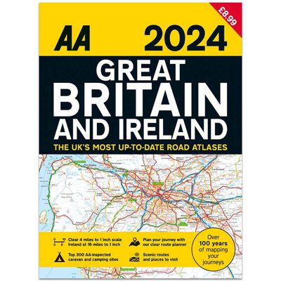 Great Britain and Ireland: AA 2024 - The Book Bundle