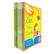 The I Wonder Why Ultimate Collection 20-book box set by The Book Bundle, featuring colorful covers and illustrations.
