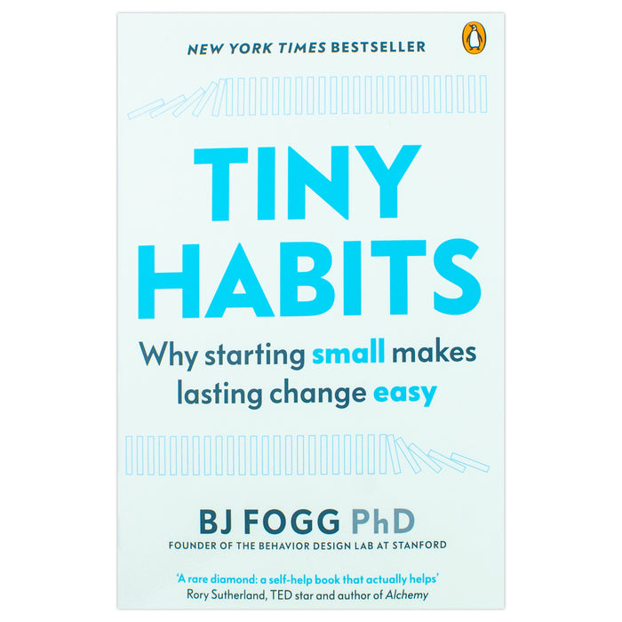 Tiny Habits: Why Starting Small Makes Lasting Change Easy by BJ Fogg - The Book Bundle