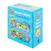 CoComelon Pocket Library: 6 little illustrated board books about JJ, his family and friends - perfect for pre-schoolers! - The Book Bundle