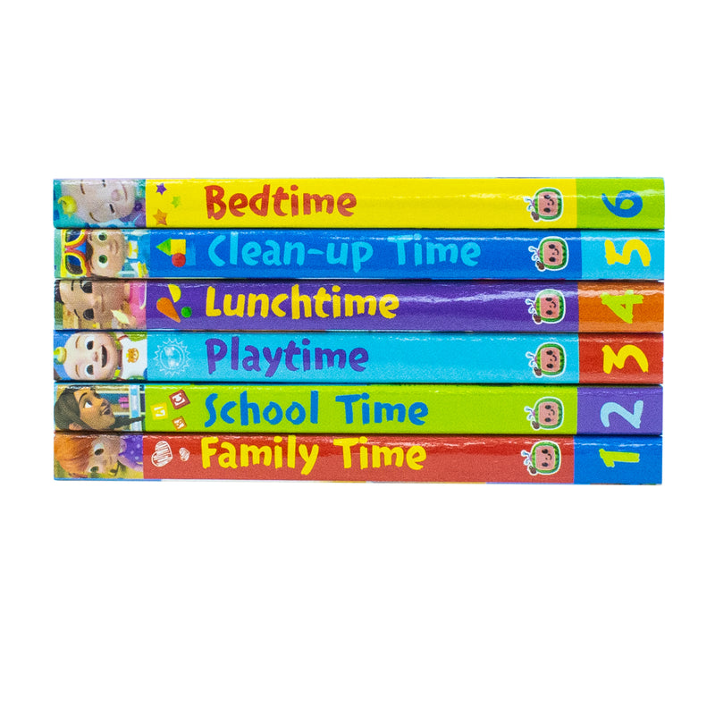 CoComelon Pocket Library: 6 little illustrated board books about JJ, his family and friends - perfect for pre-schoolers! - The Book Bundle