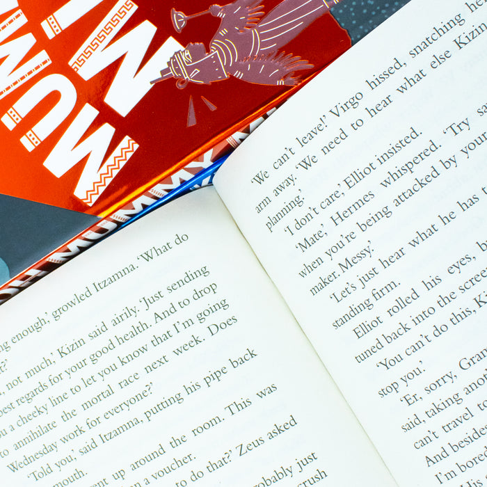 Gods Squad Series Collection 3 Books Set by Maz Evans (Oh Maya Gods,Oh Mummy Mia) - The Book Bundle