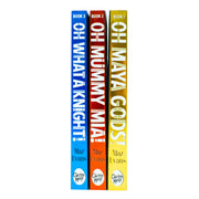 Gods Squad Series Collection 3 Books Set by Maz Evans (Oh Maya Gods,Oh Mummy Mia) - The Book Bundle