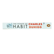The Power of Habit paperback by Charles Duhigg, nonfiction book cover from Random House Books