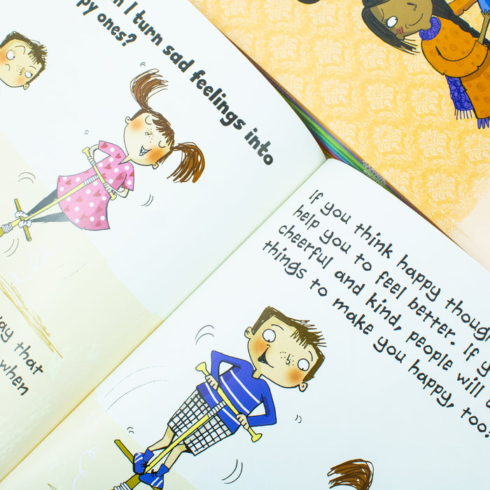 Dealing With Feeling Series 8 Books Collection Set (Angry, Caring, Happy, Jealous, Proud, Sad, Shy & Worried) - The Book Bundle