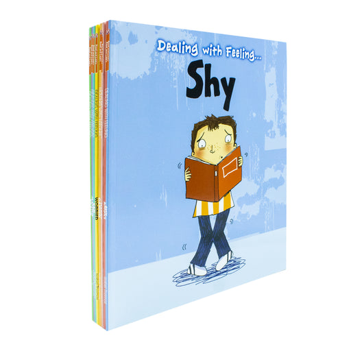 Dealing With Feeling Series 8 Books Collection Set (Angry, Caring, Happy, Jealous, Proud, Sad, Shy & Worried) - The Book Bundle