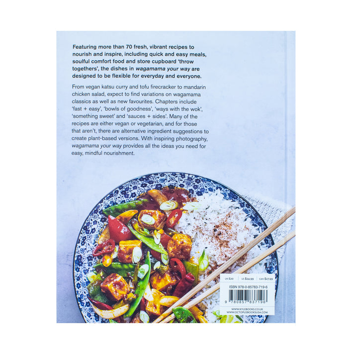 Wagamama Your Way: Fresh Flexible Recipes for Body+Mind by Wagamama Limited - The Book Bundle