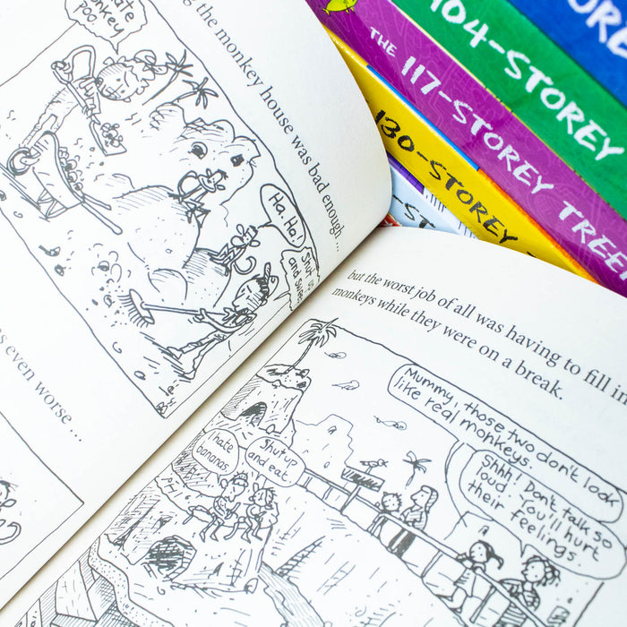 The Treehouse Storey Series 12 Books Collection Set by Andy Griffiths & Terry Denton - The Book Bundle