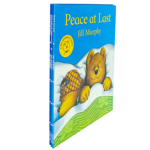 Bear Family 3 Books collection set by Jill Murphy for ages 3 to 5, paperback editions featuring colorful illustrations.