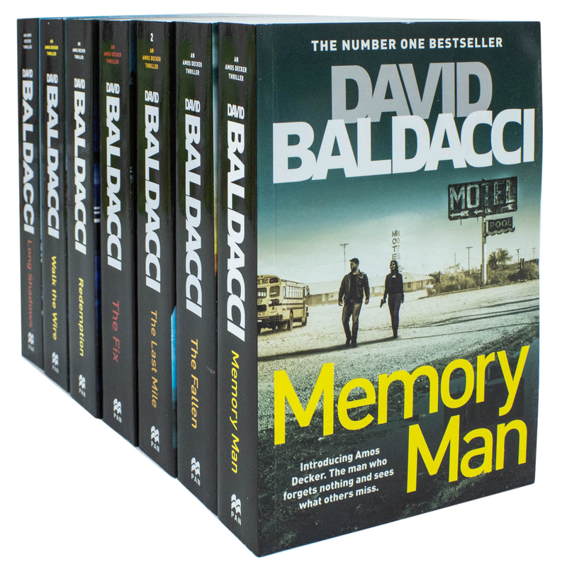 An Amos Decker Thriller Series 7 Books Collection Set By David Baldacci - The Book Bundle