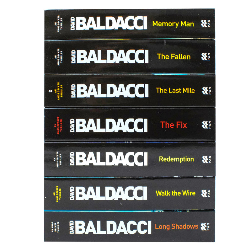 An Amos Decker Thriller Series 7 Books Collection Set By David Baldacci - The Book Bundle
