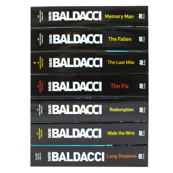 An Amos Decker Thriller Series 7 Books Collection Set By David Baldacci - The Book Bundle