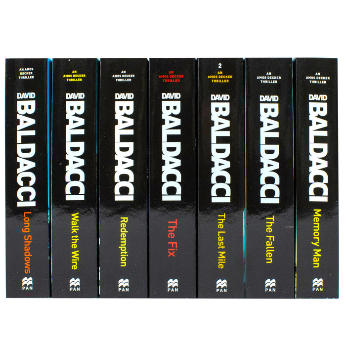 An Amos Decker Thriller Series 7 Books Collection Set By David Baldacci - The Book Bundle