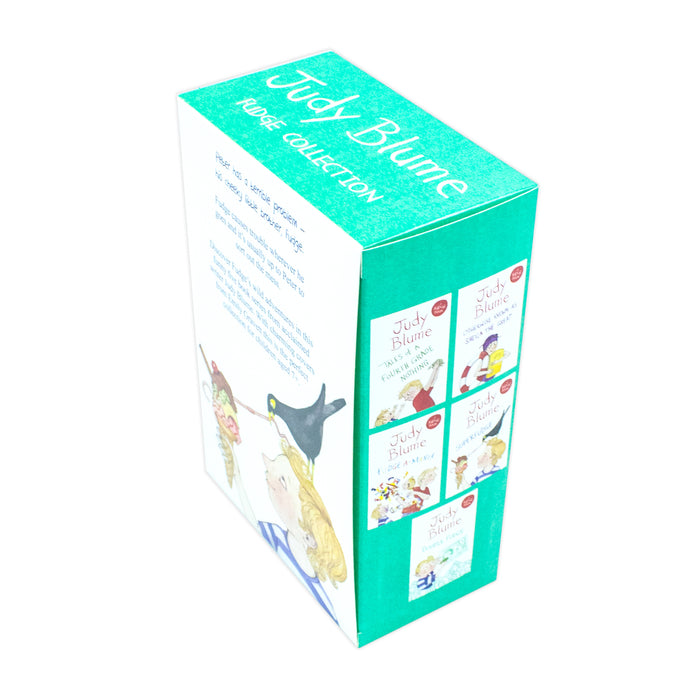Judy Blume Fudge Series Collection 5 Books Set (Double Fudge, Tales of a Fourth Grade Nothing) - The Book Bundle