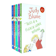 Judy Blume Fudge Series Collection 5 Books Set (Double Fudge, Tales of a Fourth Grade Nothing) - The Book Bundle