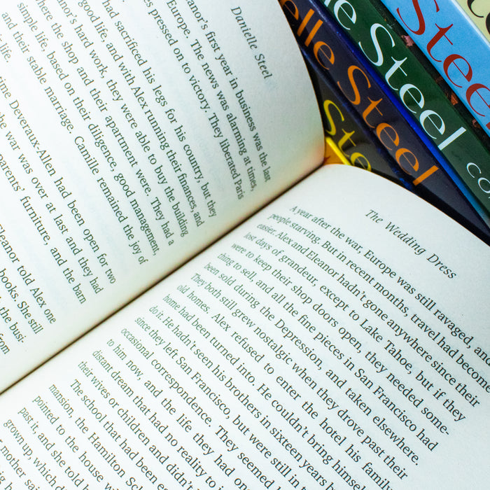 Danielle Steel Collection 12 Books Box Set (The Wedding Dress, All That Glitters, Neighbours, Nine Lives) - The Book Bundle