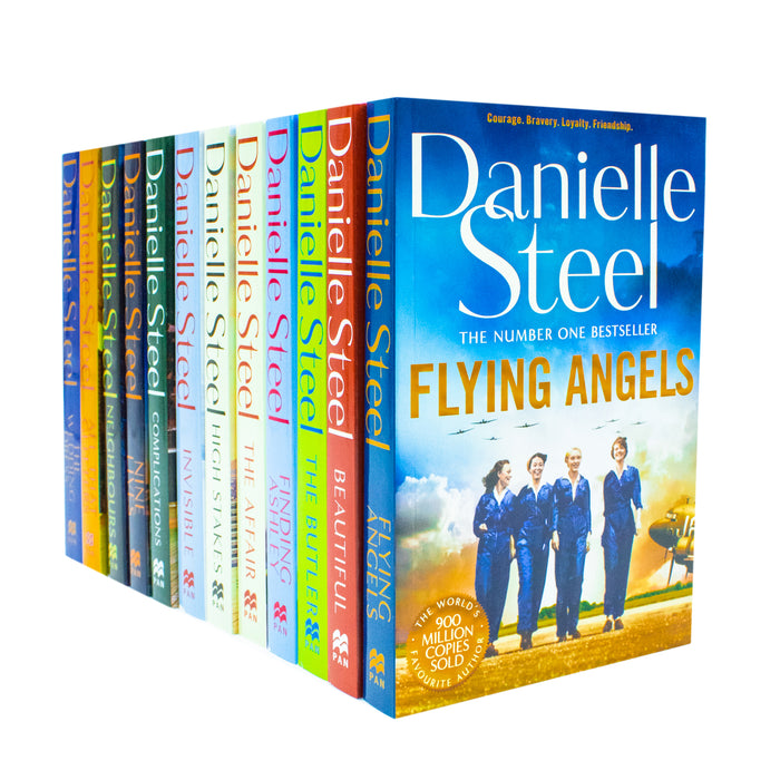 Danielle Steel Collection 12 Books Box Set (The Wedding Dress, All That Glitters, Neighbours, Nine Lives) - The Book Bundle