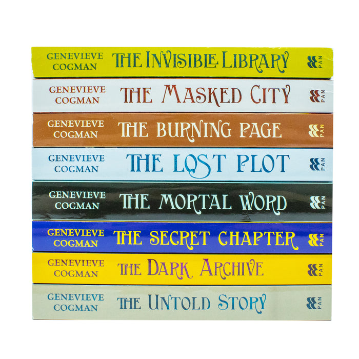 The Invisible Library Series 8 Books Collection Set by Genevieve Cogman - The Book Bundle