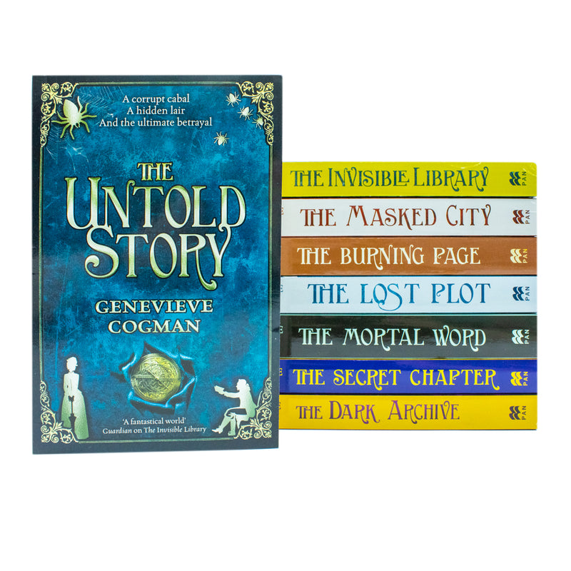 The Invisible Library Series 8 Books Collection Set by Genevieve Cogman - The Book Bundle