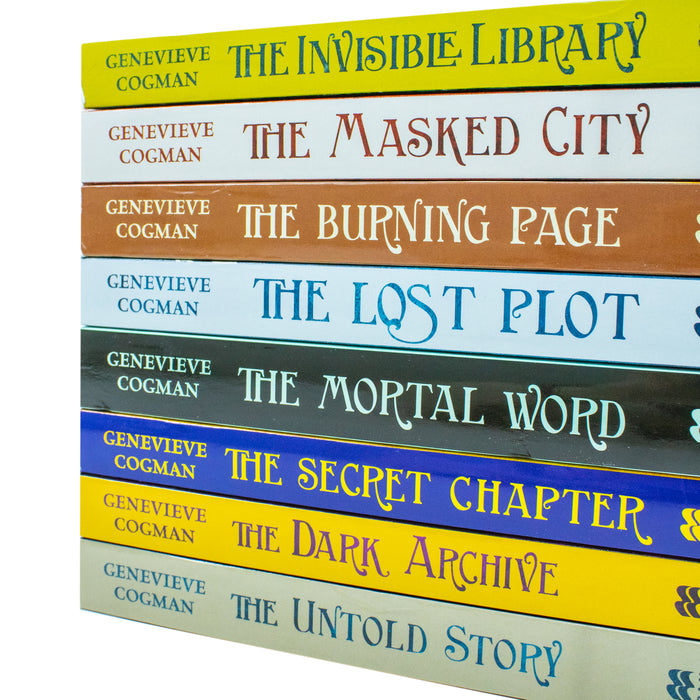 The Invisible Library Series 8 Books Collection Set by Genevieve Cogman - The Book Bundle