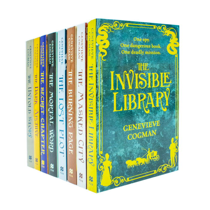 The Invisible Library Series 8 Books Collection Set by Genevieve Cogman - The Book Bundle