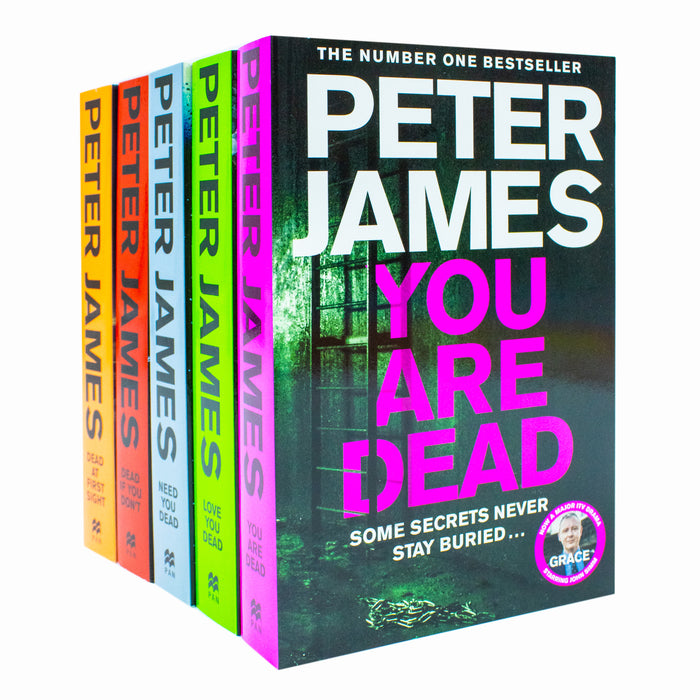 Roy Grace Series Book 11-15 Collection 5 Books Set By Peter James(Set 3) (You Are Dead, Love You Dead) - The Book Bundle