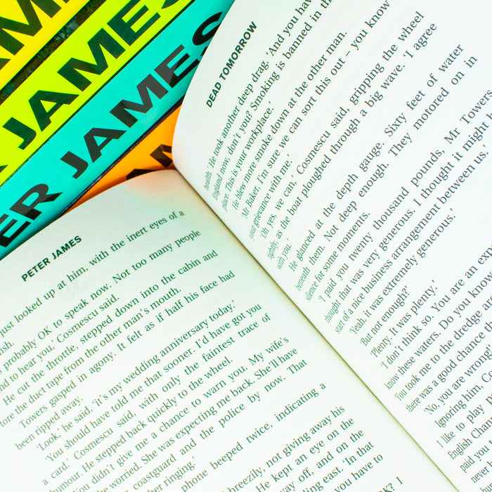 Roy Grace Series Books 1-5 Collection Set by Peter James (Dead Simple, Looking Good Dead, Not Dead Enough, Dead Man's Footsteps, Dead Tomorrow) - The Book Bundle