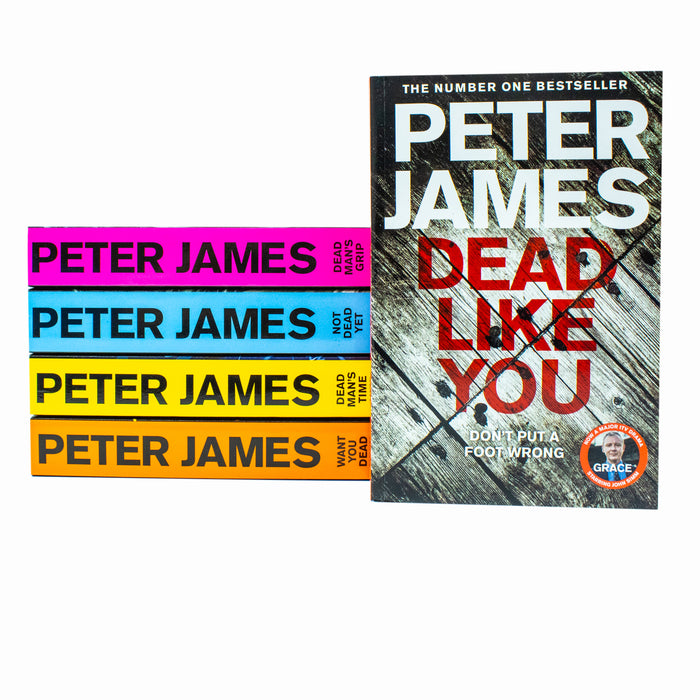 Roy Grace Series Book 6-10 Collection 5 Books Set By Peter James(Set 2) (Dead Like You) - The Book Bundle