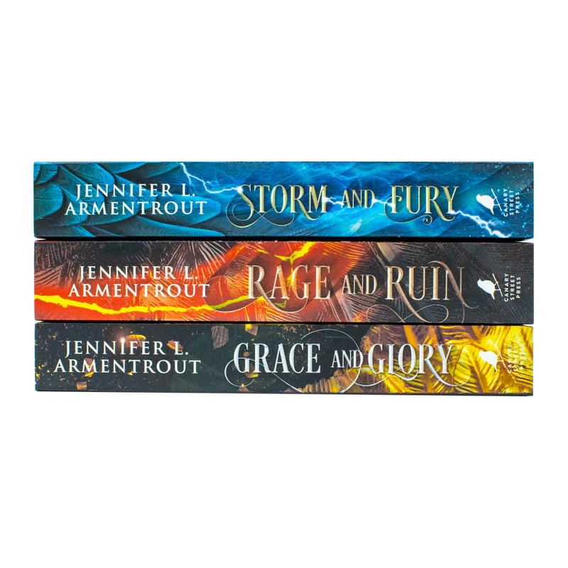 The Harbinger Series 3 Books Collection Set By Jennifer L. Armentrout (Storm and Fury, Rage and Ruin & Grace and Glory) - The Book Bundle