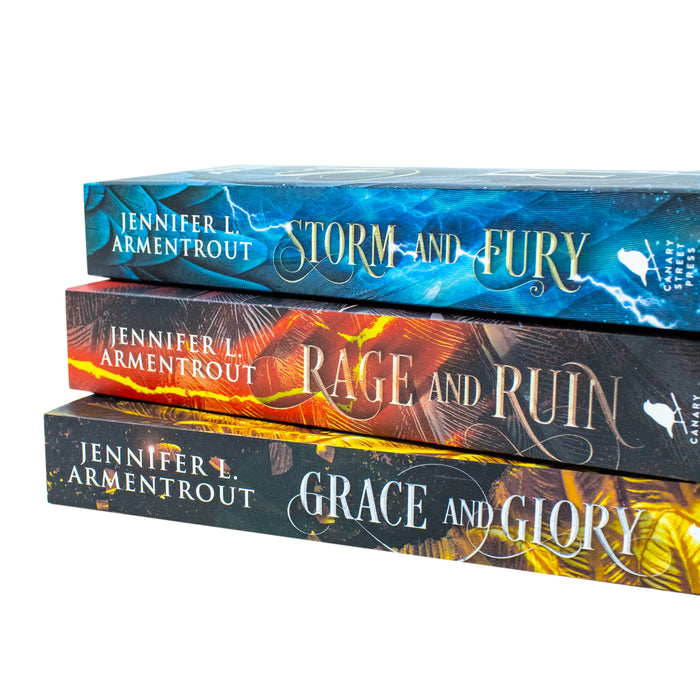 The Harbinger Series 3 Books Collection Set By Jennifer L. Armentrout (Storm and Fury, Rage and Ruin & Grace and Glory) - The Book Bundle