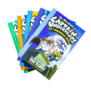 The Captain Underpants Colossal Color 5 Books Collection Set (25½ Anniversary Edition, Attack of the Talking Toilets) - The Book Bundle