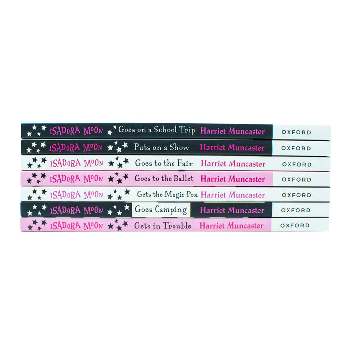 Harriet Muncaster Isadora Moon Series 7 Books Collection Set (Isadora Moon Goes on a School Trip) - The Book Bundle