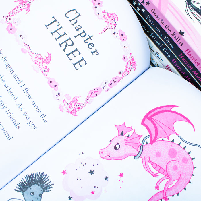 Harriet Muncaster Isadora Moon Series 7 Books Collection Set (Isadora Moon Goes on a School Trip) - The Book Bundle